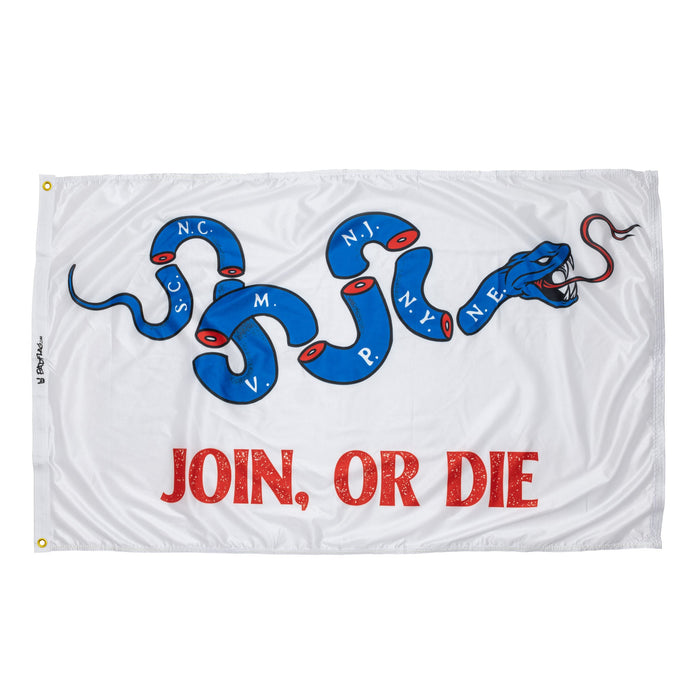 Join or Die Flag, Blue Snake *BadFlag*