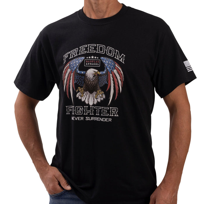 Freedom Fighter Graphic Tee-black *BadFlag*