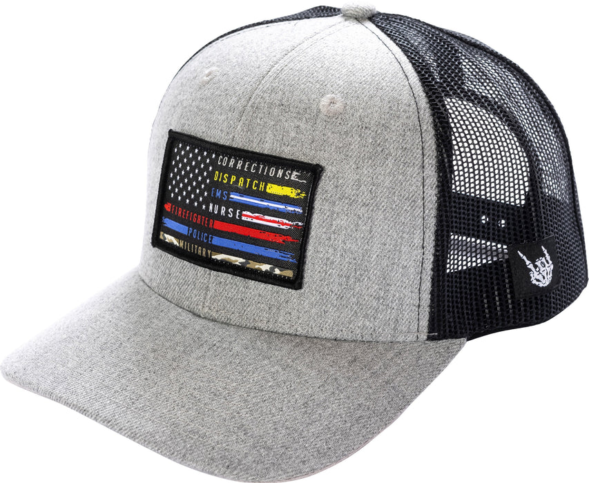 All Lines Flag Trucker Hat *BadFlag*