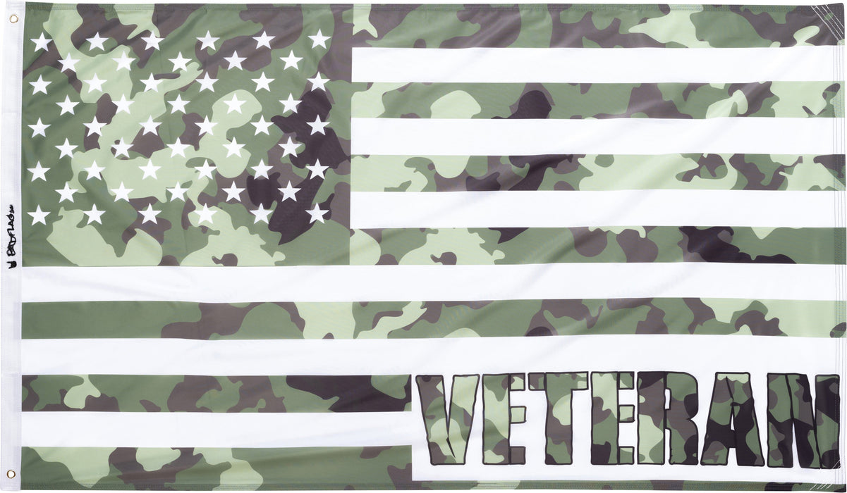 Veteran Camo American Flag *BadFlag*