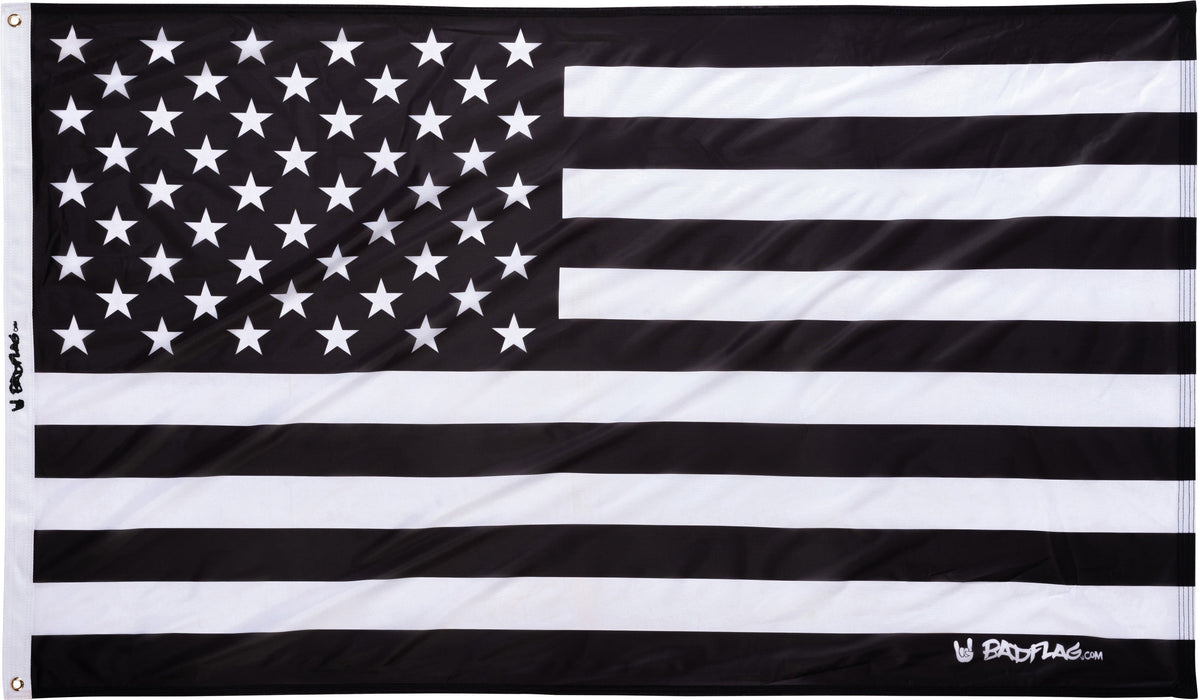 Black and White American Flag *BadFlag*