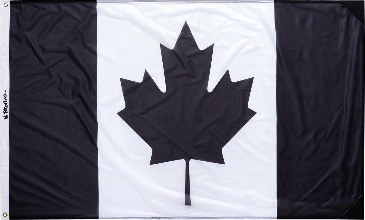 Black and White Canadian Flag *BadFlag*