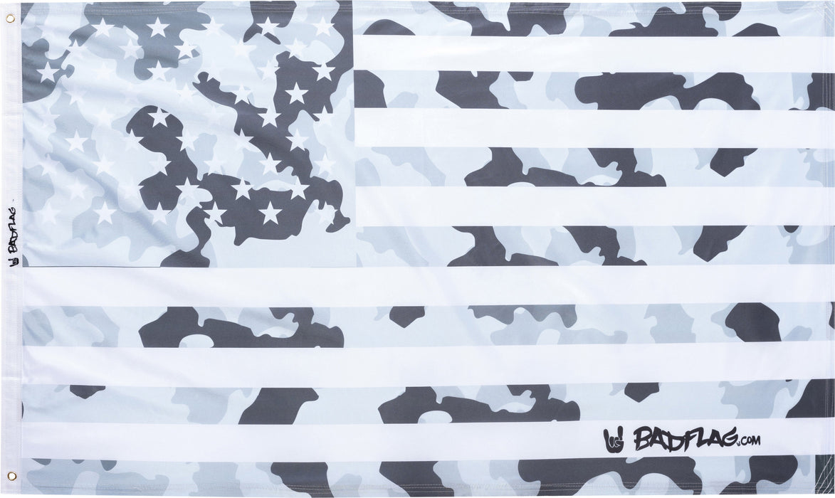 Black and White Camo American Flag *BadFlag*