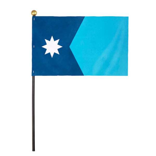 Minnesota (2024) Stick Flag 4"x6"