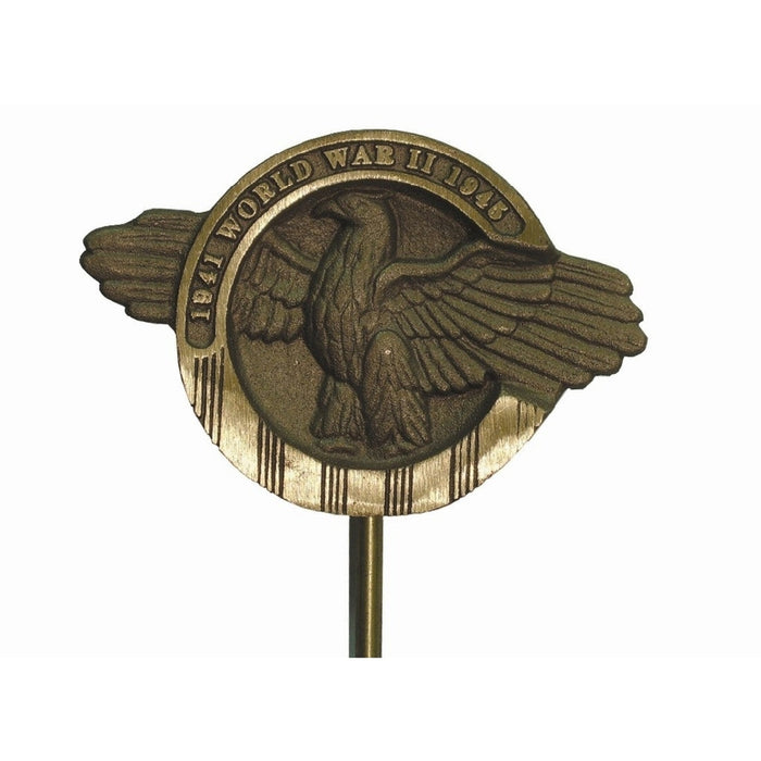 WW2 Bronze Grave Marker