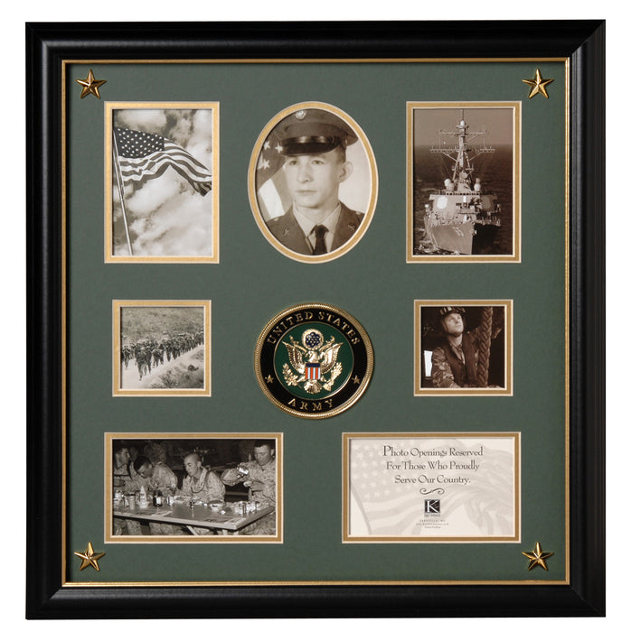 Military Medallion Collage Frame