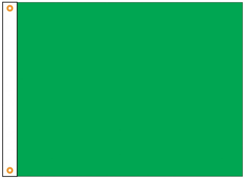 Outdoor Green Flag