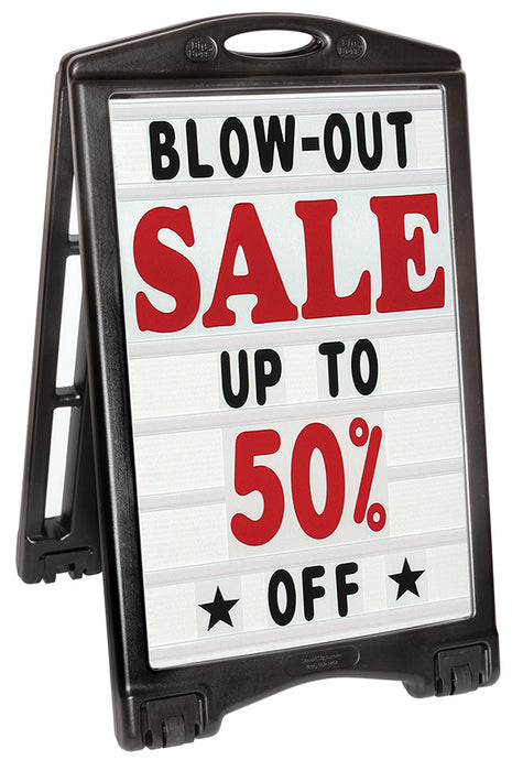 A-Plus® Sidewalk Deluxe Message Board