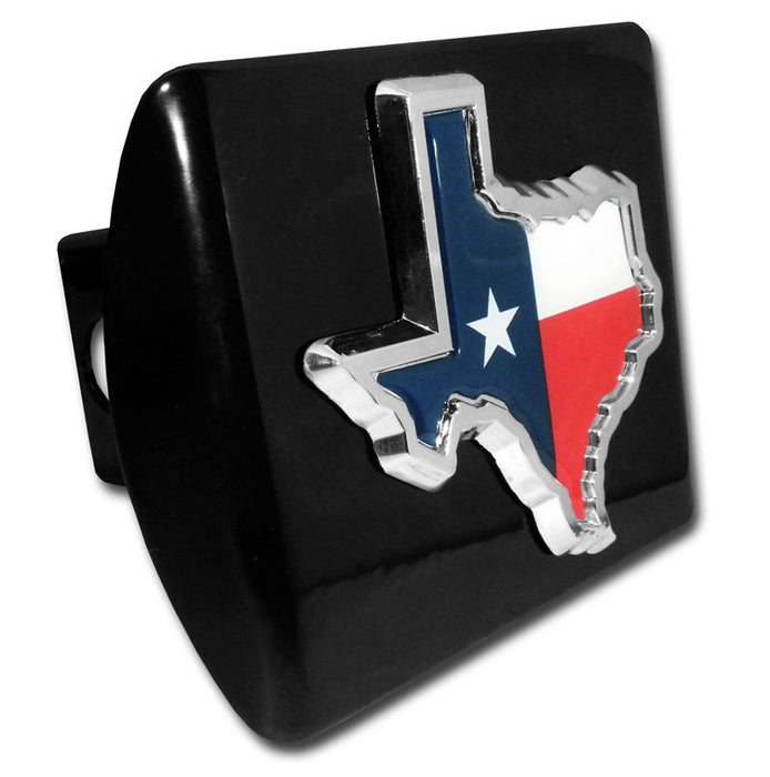 Texas Shape Flag Hitch Cover