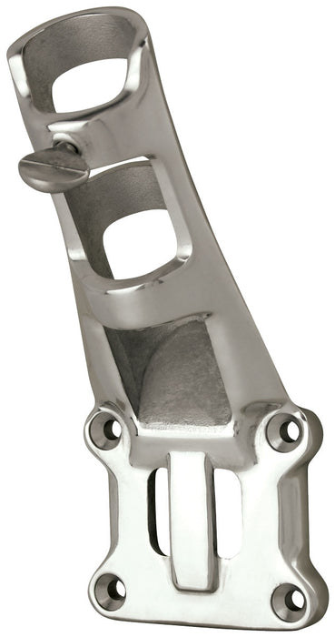 Stainless Steel 1" Flagpole Bracket - Mirror Finish