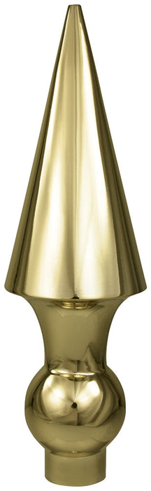 Round Spear | Brass Plated