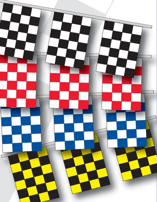 Checkered Rectangle Strings