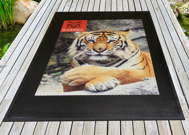 Superscrape Photographic Quality Heavy Duty Outdoor Logo Mat