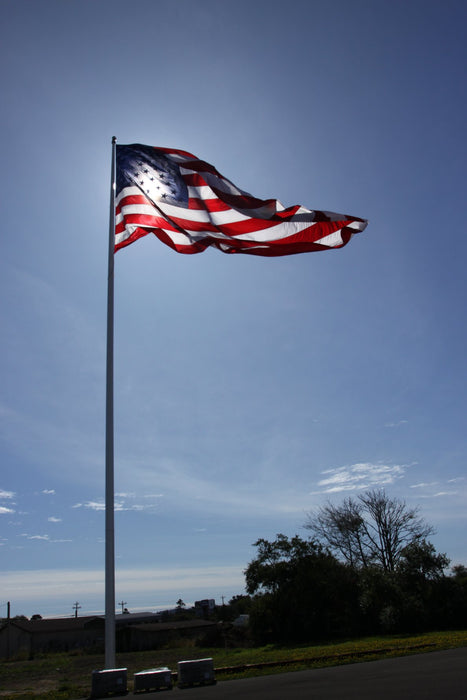 Zeus Aeolus Internal Cam Cleat Flagpoles Groundset *Hand Made in the USA!*