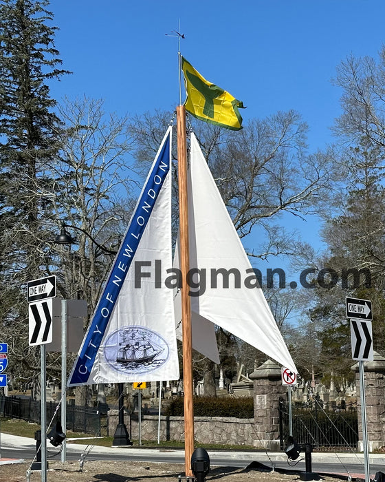 Custom Printed Flag - Outdoor Single Reverse