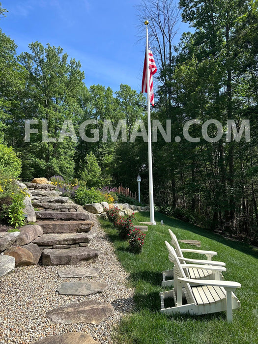 Hurricane Series Fiberglass Flagpoles - Flagmore Made in USA