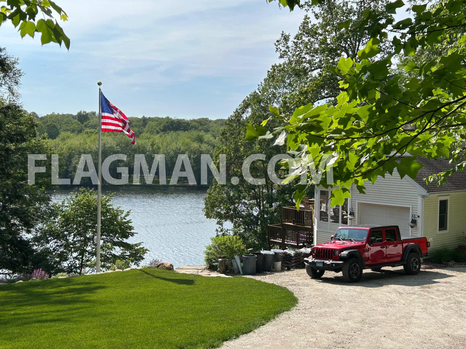 Hurricane Series Fiberglass Flagpoles - Flagmore Made in USA