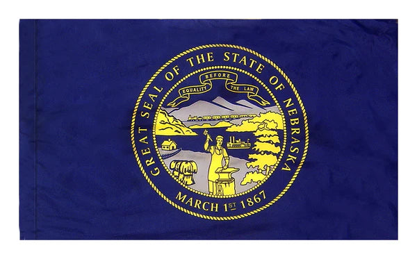 Nebraska Indoor / Parade Flag