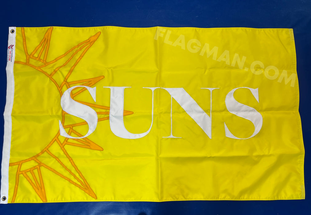 Custom Hand Applique Flags - Single Reverse