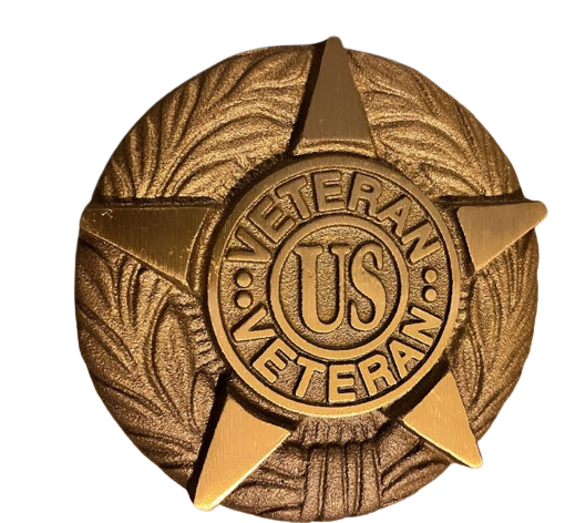 US Veteran Bronze Grave Marker