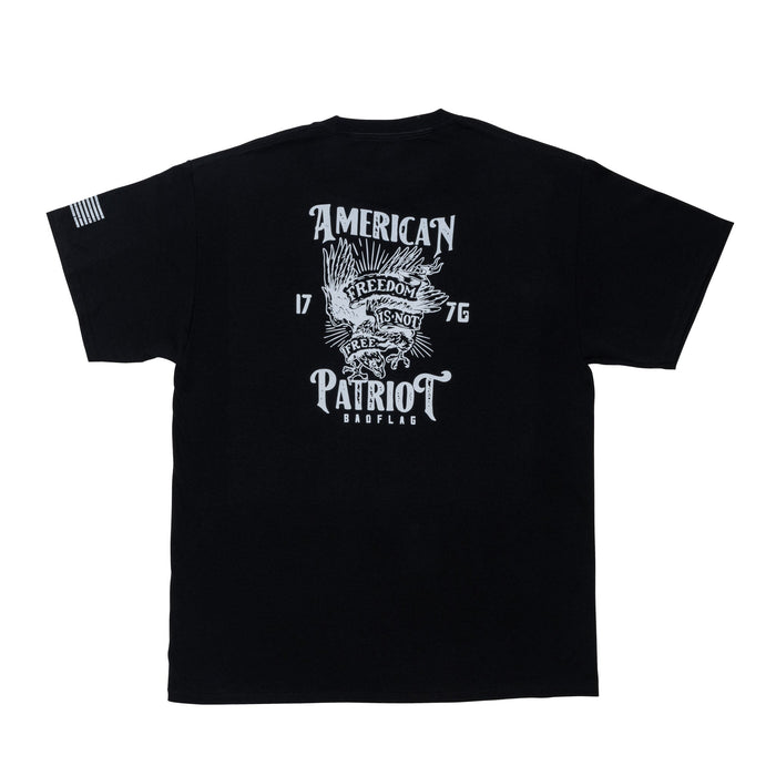 American Patriot Graphic Tee-Black *BadFlag*