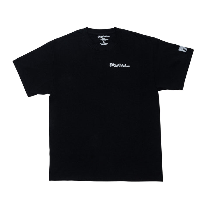 American Patriot Graphic Tee-Black *BadFlag*