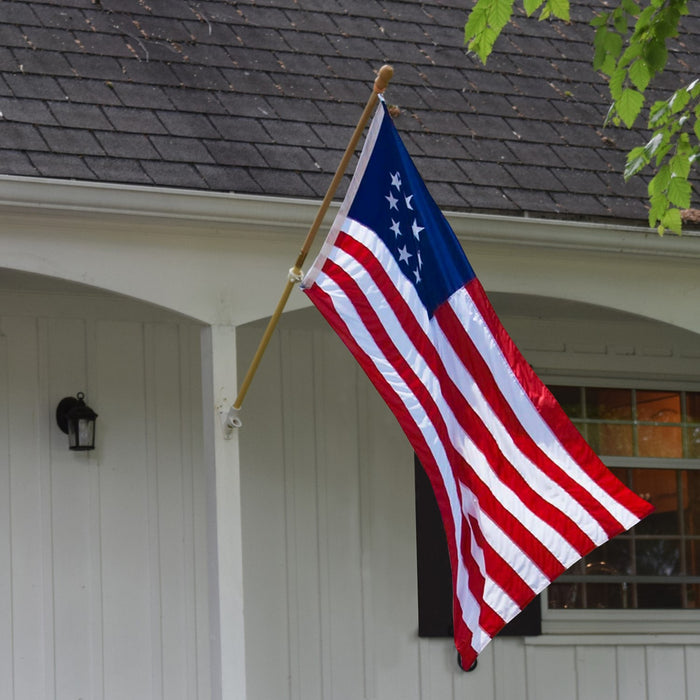Betsy Ross Polyester Outdoor Flag 3'x5' (Higher Wind Areas)