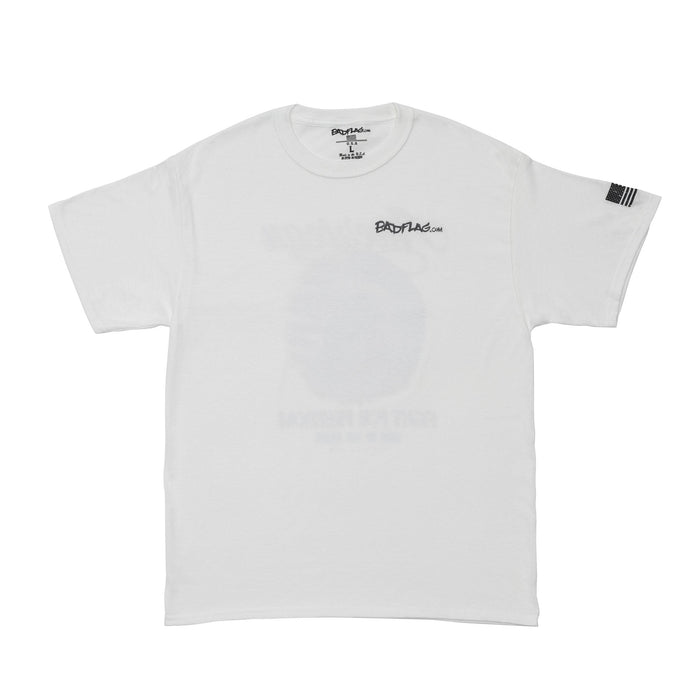 Fight for Freedom Graphic Tee-white *BadFlag*
