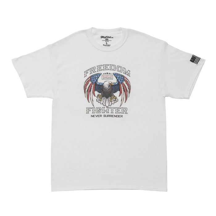 Freedom Fighter Graphic Tee-white *BadFlag*