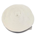 A roll of white polyester flag header material.