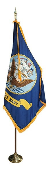 Navy Indoor / Parade Flag