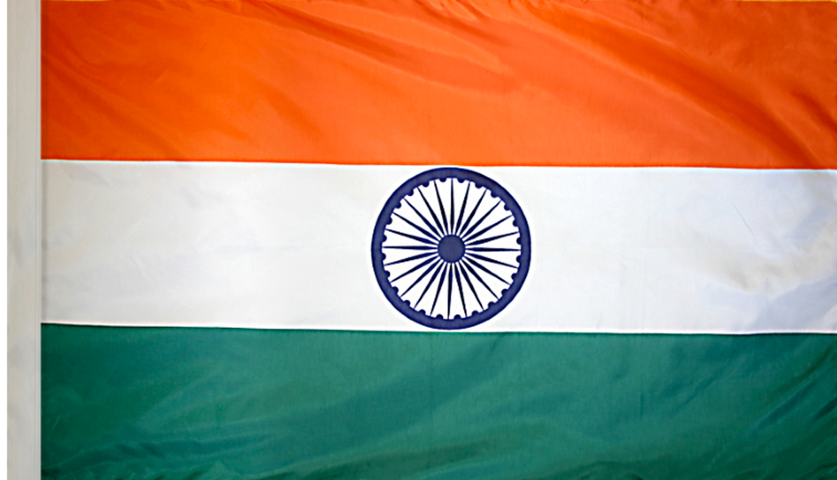India Indoor / Parade Flag