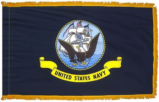 Navy Indoor / Parade Flag