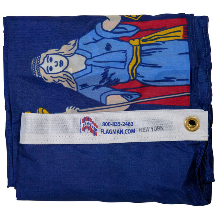 New York Outdoor Nylon Flag (Low-Medium Wind Areas)