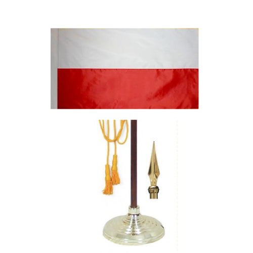 Poland (No Seal) Indoor/Parade Flag