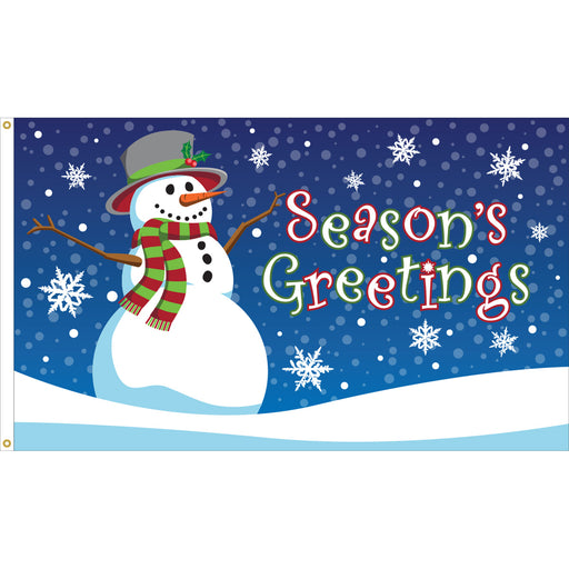 Winter Flag for Sale | Shop Winter Flags | Snowman Flag | Snowmen Flag