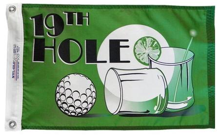 19th Hole, Novelty Flag for sale