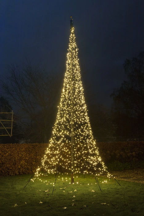 Fairybell Flagpole Christmas Tree Lights