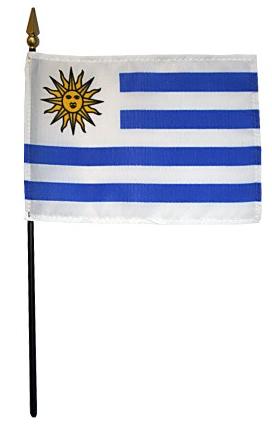 Mini Uruguay Flag for sale