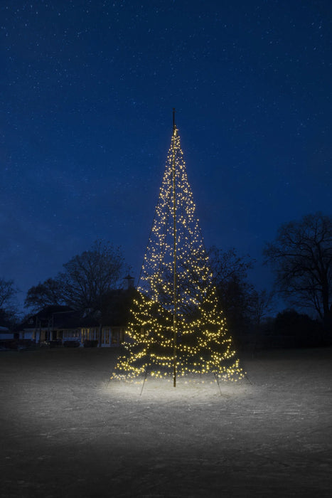 Fairybell Flagpole Christmas Tree Lights