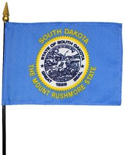 Miniature South Dakota Flag
