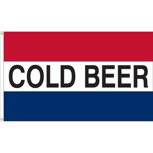 Cold Beer Flag For Sale - Cold Beer Flags For Sale