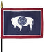 Miniature Wyoming Flag