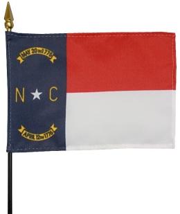 Miniature North Carolina Flag