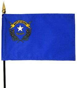 Miniature Nevada Flag