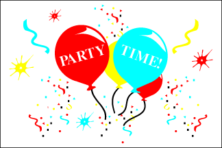 Birthday Cake Flag