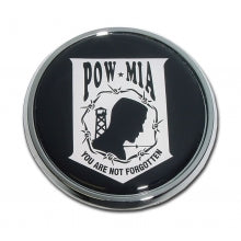 POW-MIA Auto Emblem