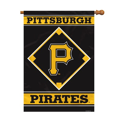 pittsburgh pirates flag for sale - officially licensed - flagman of america