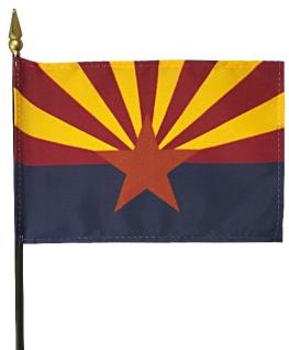 Miniature Arizona Flag