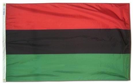 Afro American Outdoor Flag